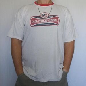 Vintage U.S. Polo Assn. graphic t-shirt
